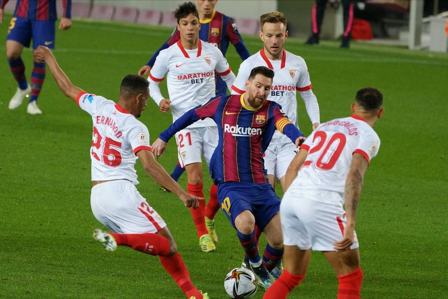 塞维利亚锋线犀利造成对手失误